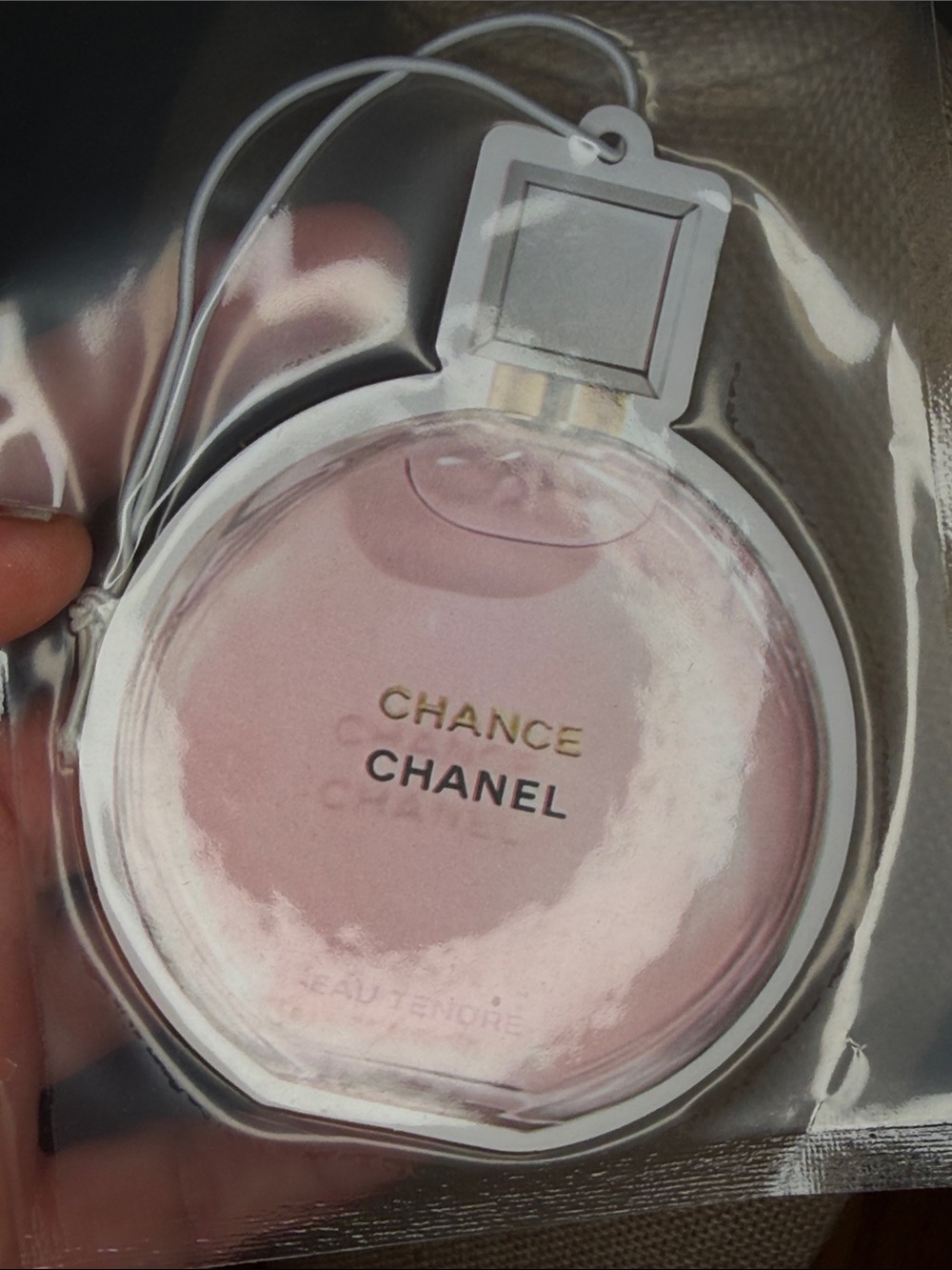 CHANEL Chance Eau Tendre Perfume Air Freshener - Soft Pink
